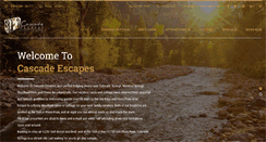 Desktop Screenshot of cascadeescapes.com